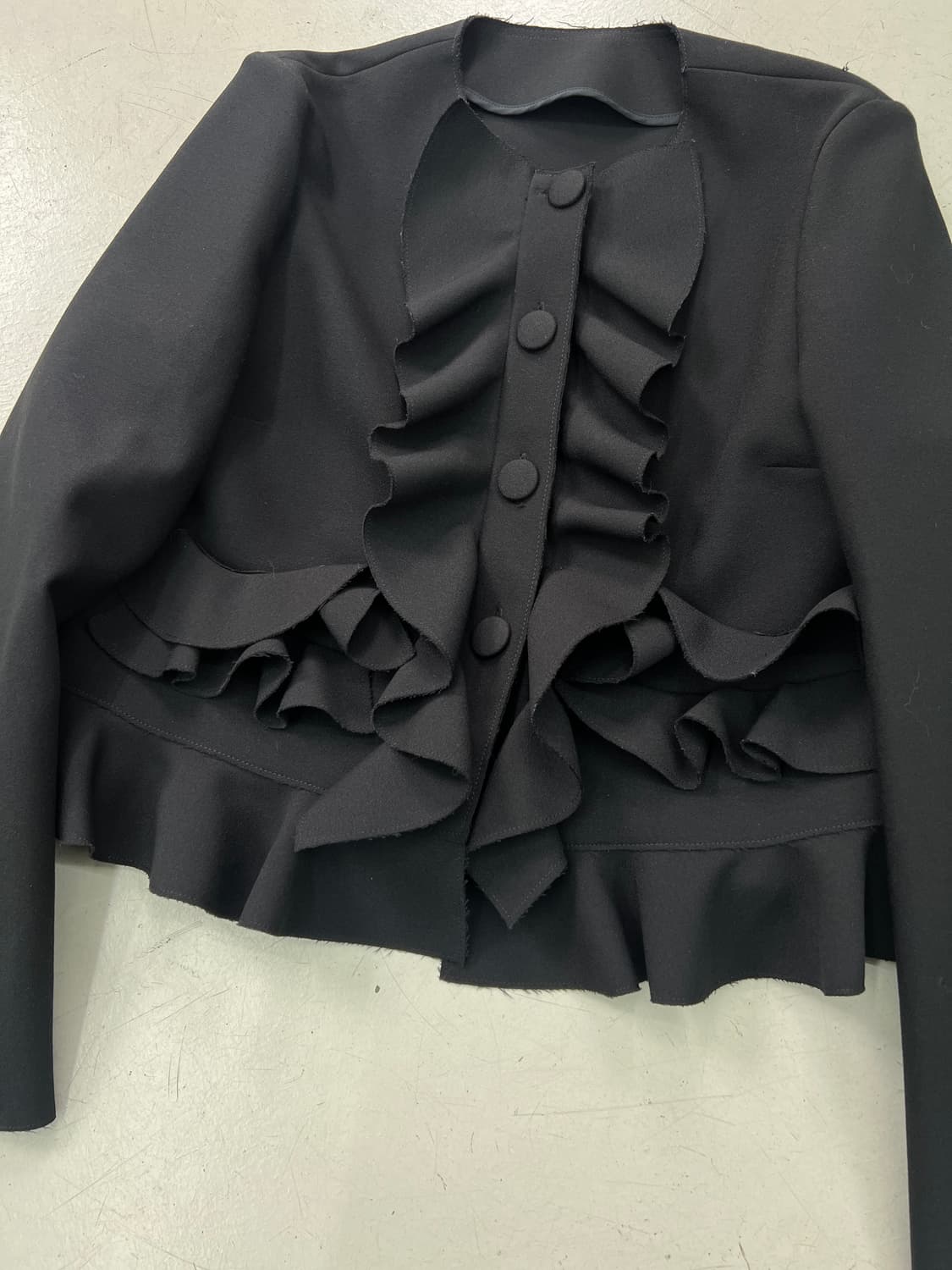 MSGM 러플 셔링 자켓 상품이미지3