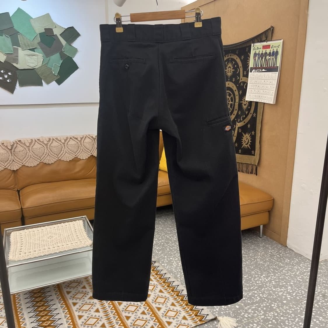 디키즈 빈티지 캐주얼 루즈핏 더블니 워크팬츠 31인치 C10803 상품이미지4