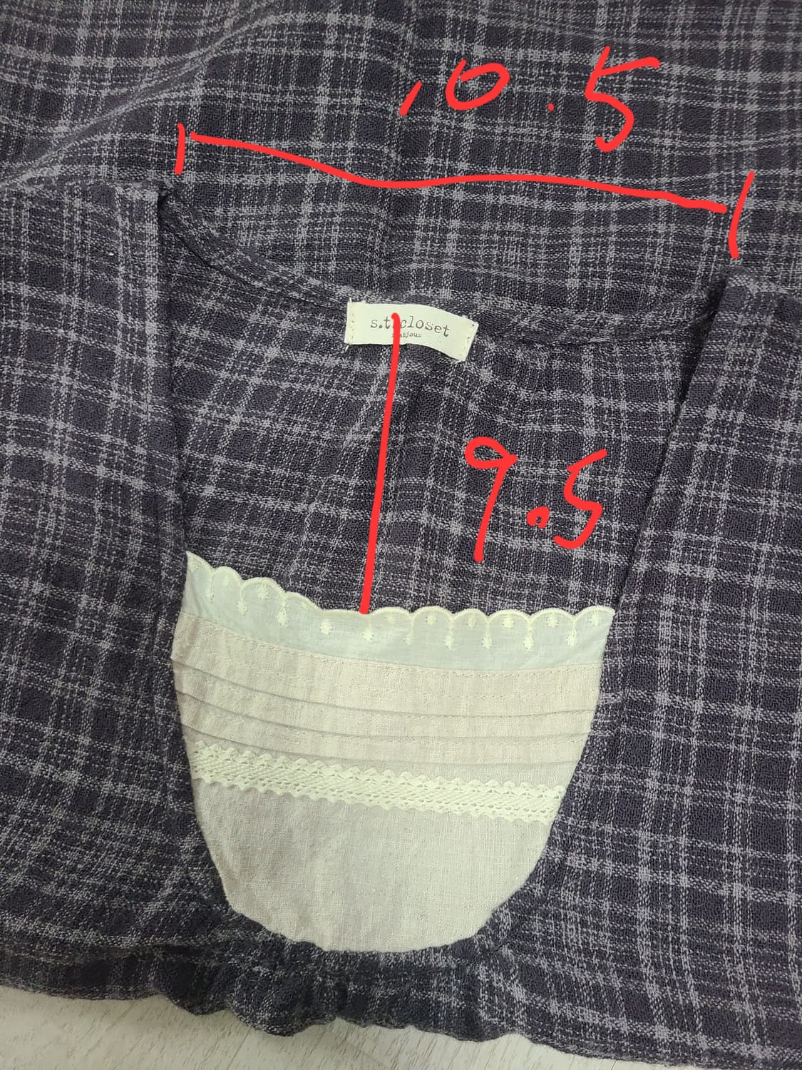 나시 체크 원피스 상품이미지2