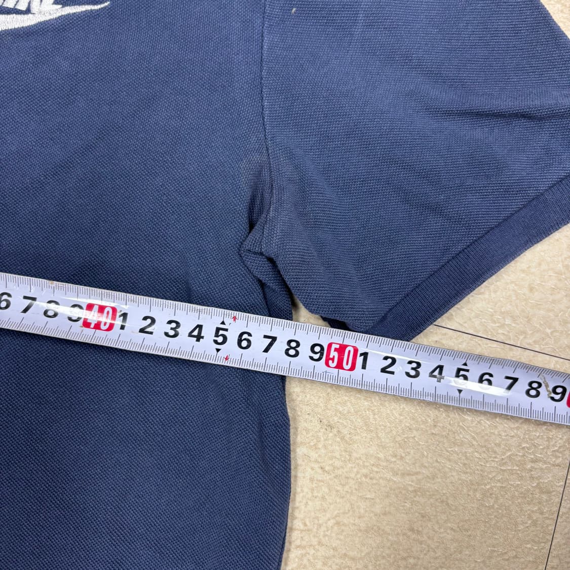 나이키 스몰로고 네이비 카라티 상품이미지5