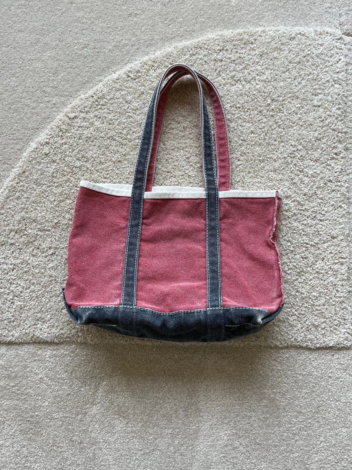 90s L.L.Bean Boat & Tote Bag (롱핸들) 상품이미지9