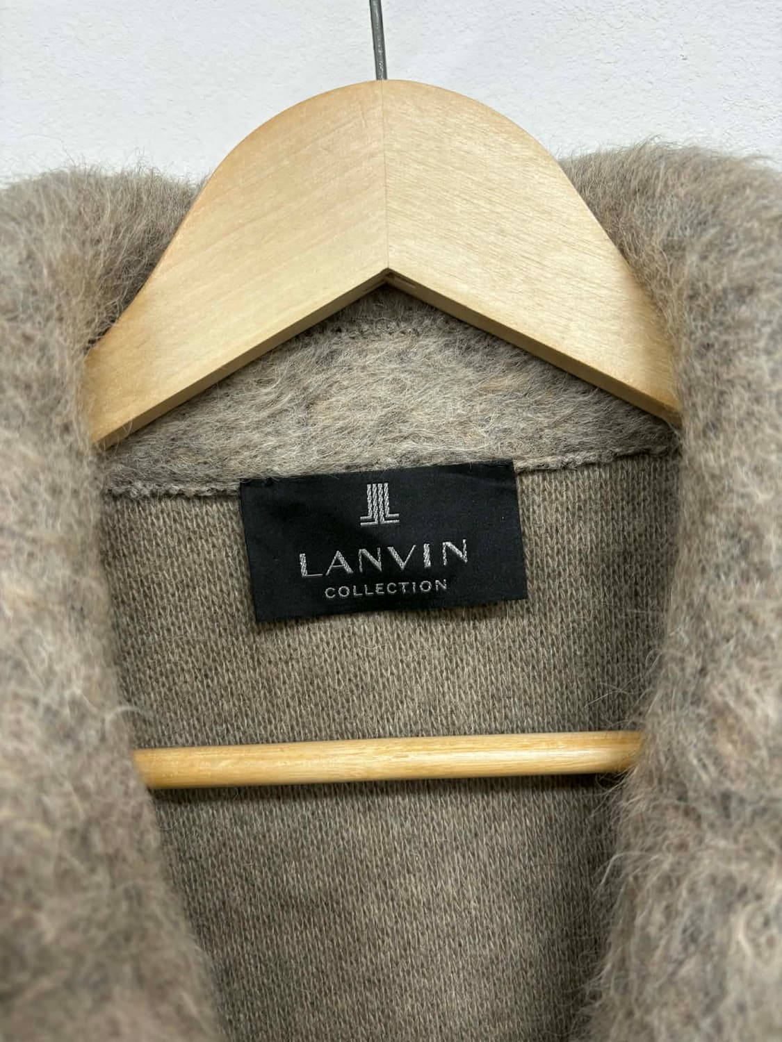 [82] 랑방 컬렉션 양모 울 니트 코트 상품이미지3