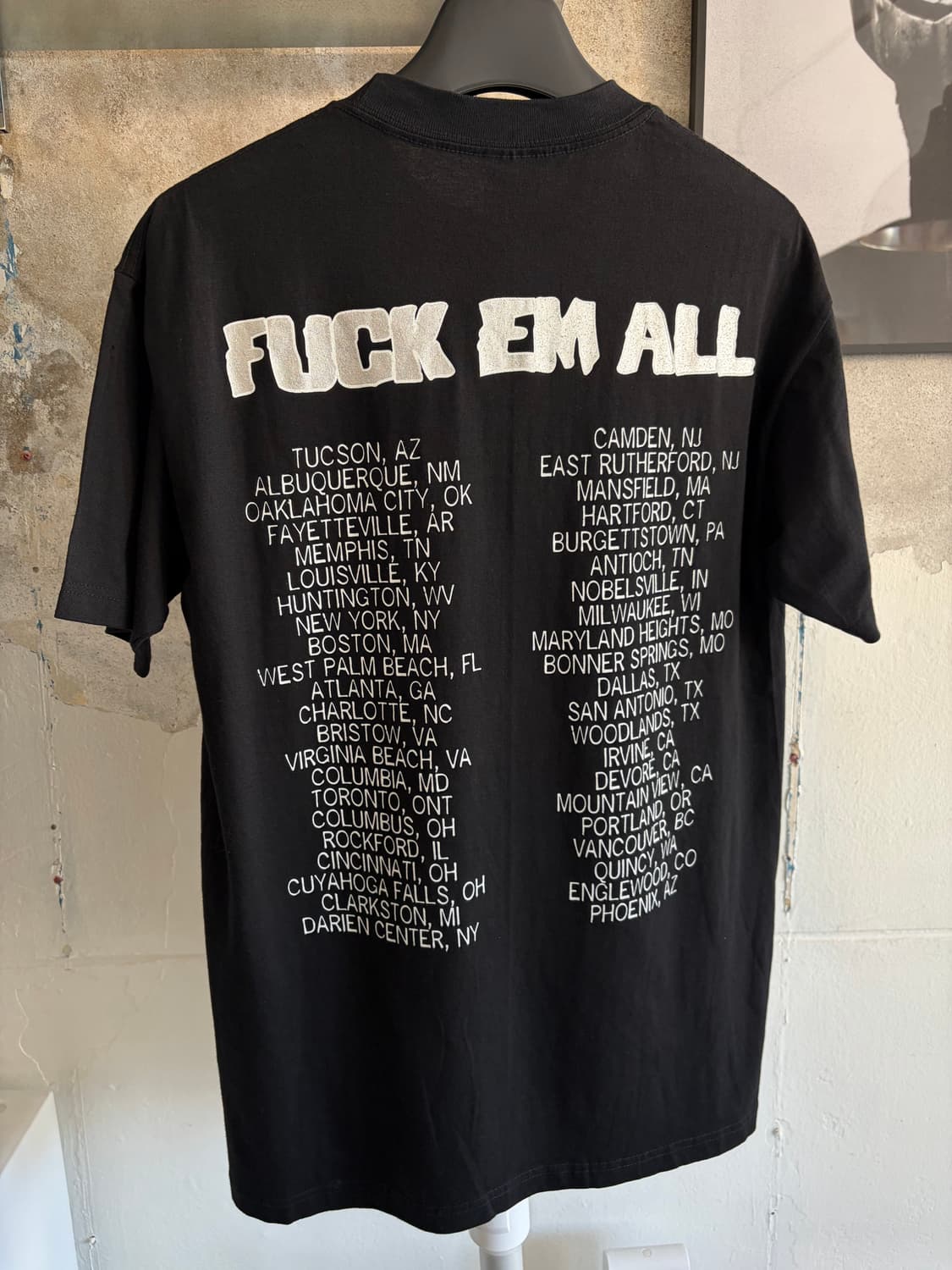 90s 제리 캔트렐(엘리스 인 체인스) 티셔츠 상품이미지3