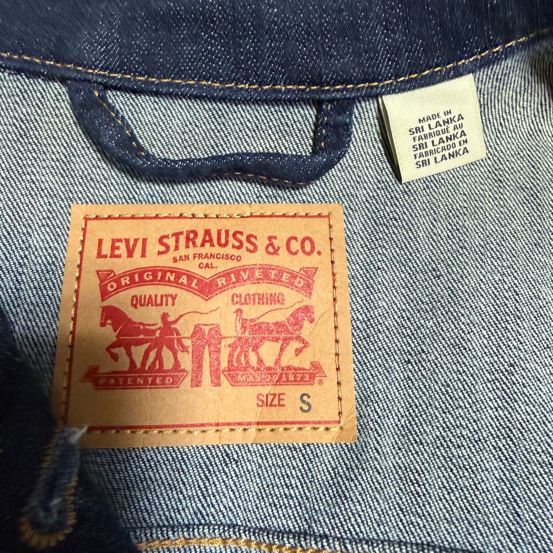 [S] 리바이스 인디고데님 트러커 자켓 상품이미지5