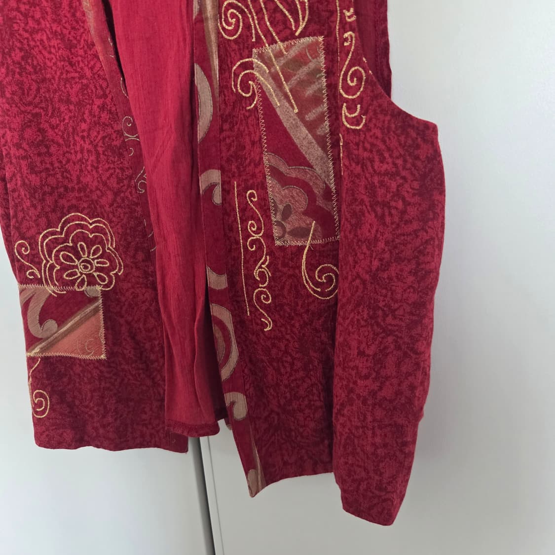 8-90s 미국제 빈티지 베스트 조끼 M 상품이미지4