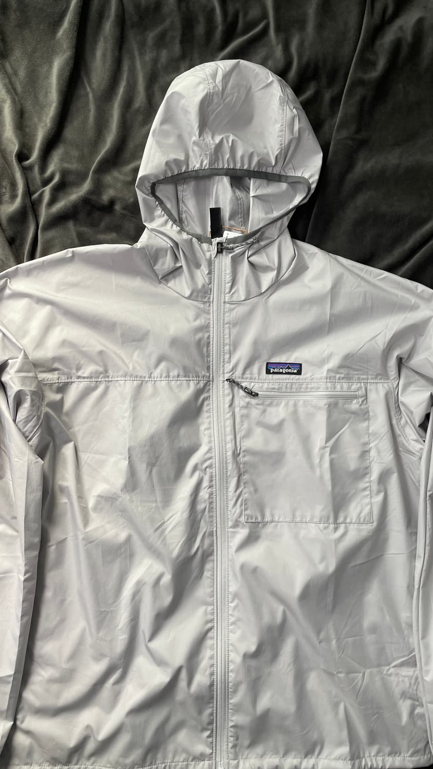 파타고니아 라이트 배리어블 바람막이 자켓 그레이 L 택포 새상품 상품이미지1