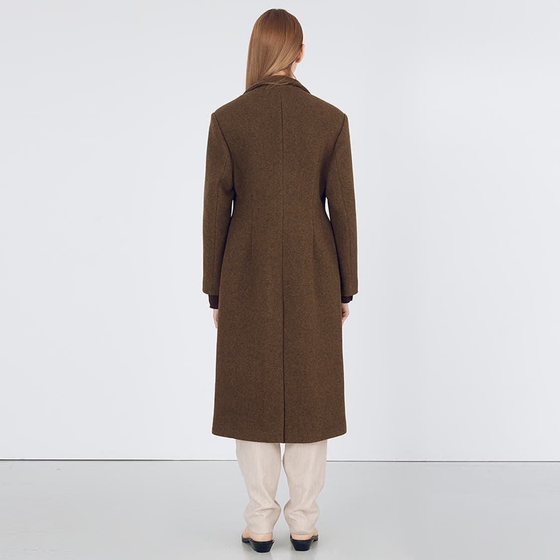 분더캄머 울 싱글 코트 (차콜/S) 상품이미지4