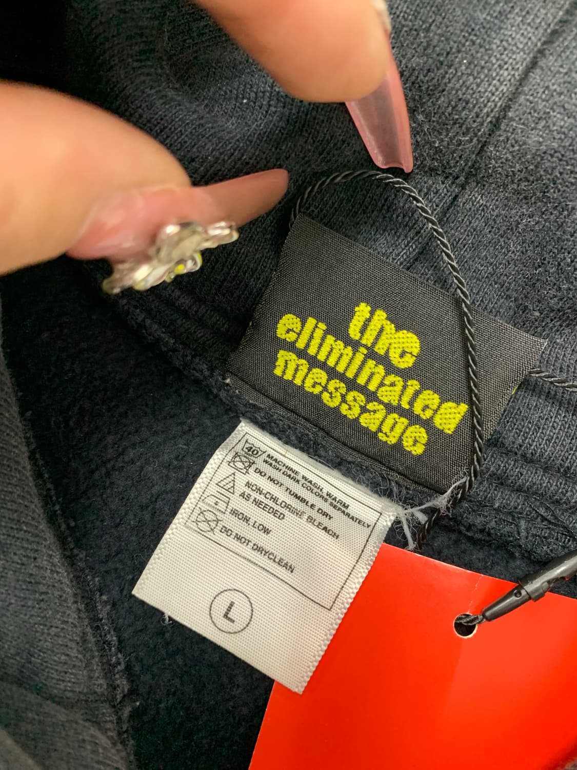 Bawr kronics&you 블랙 후드집업 #137 상품이미지6