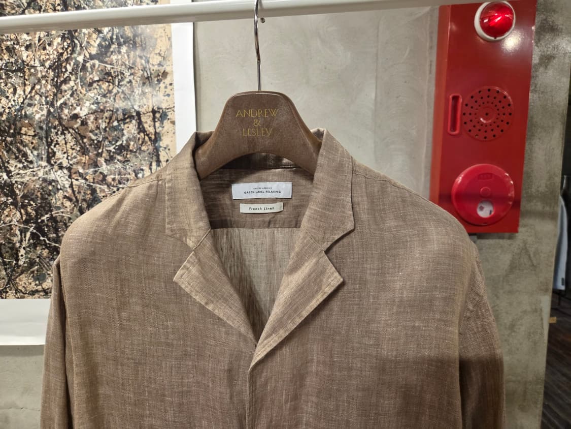 유나이티드 애로우 린넨셔츠 상품이미지2