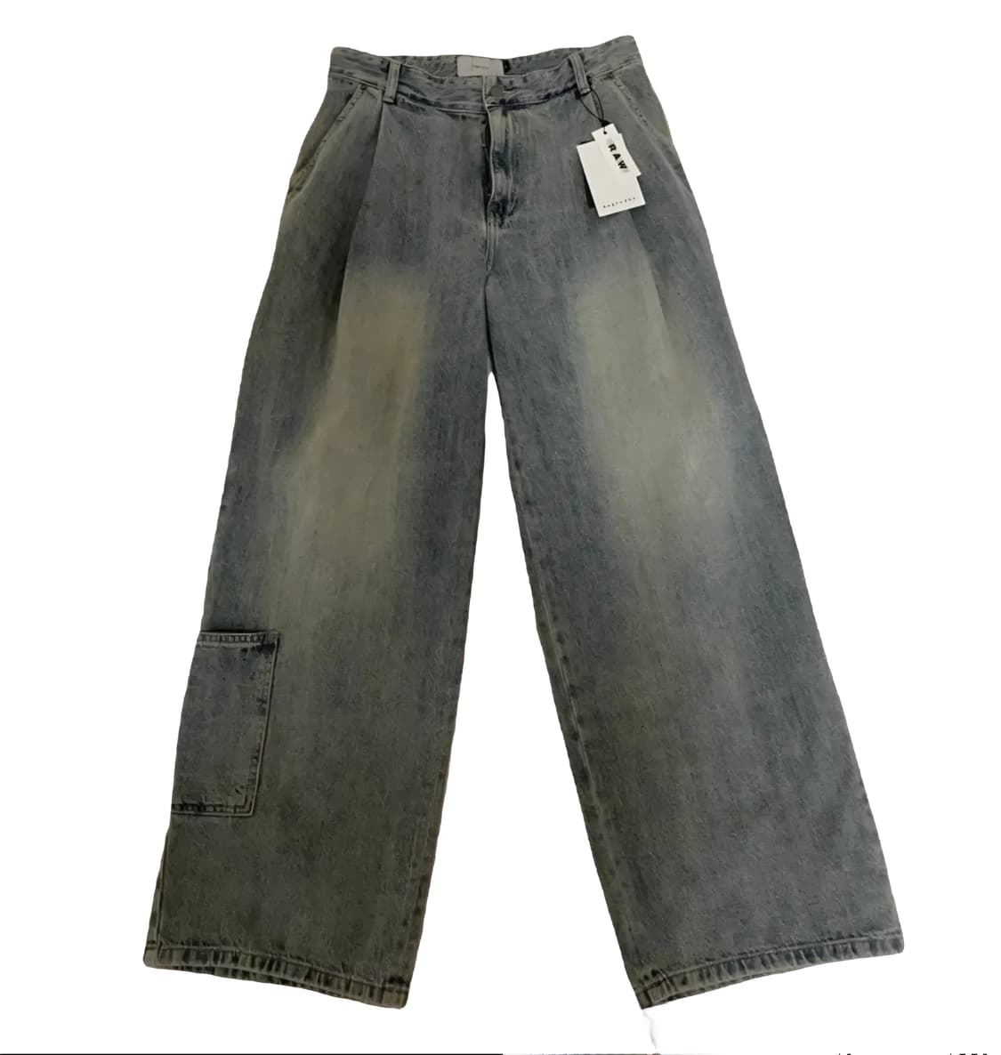 비긴202 원턱 카펜터 데님(블리치 블루) 1사이즈 상품이미지2