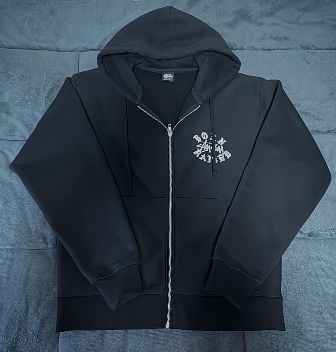 스투시 본앤레이즈드 후드집업 M 상품이미지1