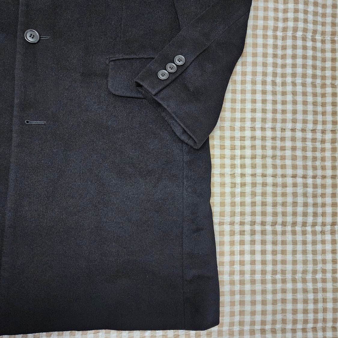 멋진 울100 롱 코트 자켓 남자100 상품이미지4