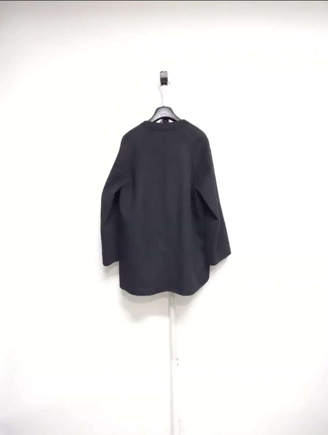 아니베에프 핸드메이드 블랙 하프코트 66.77 상품이미지2