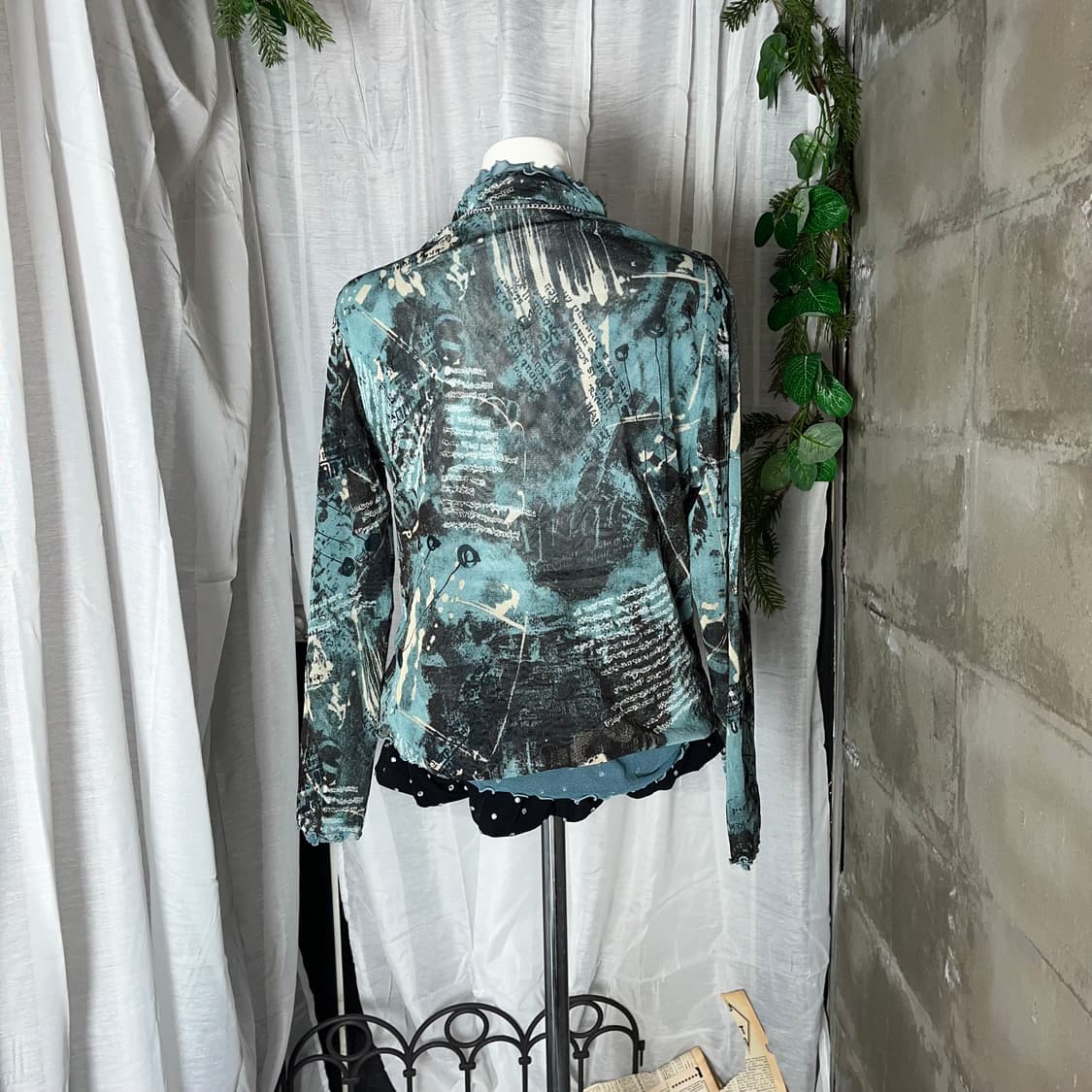 고스펑크 레이어드 롱슬리브 상품이미지2