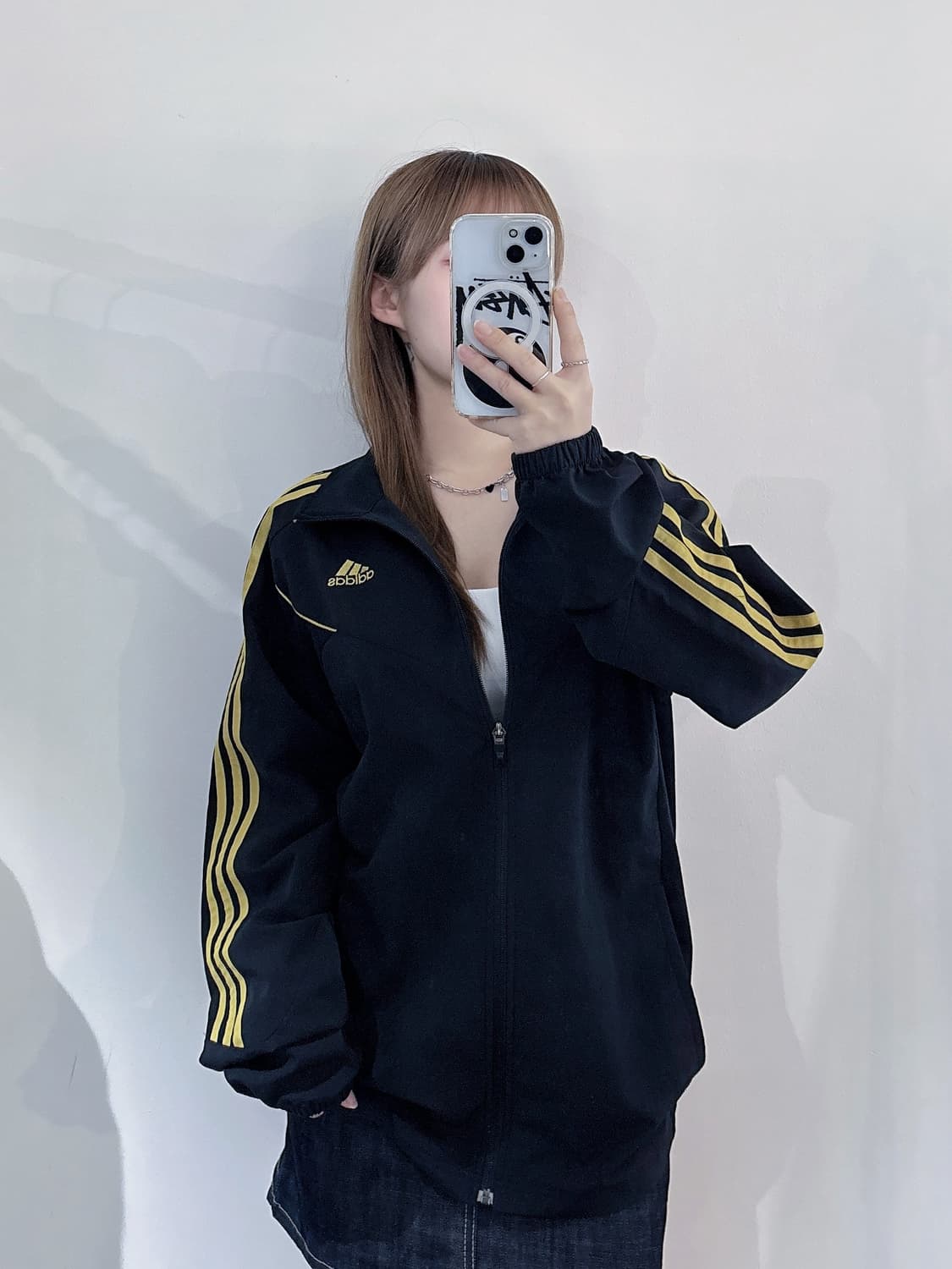 아디다스 스몰로고 삼선 바람막이 상품이미지1