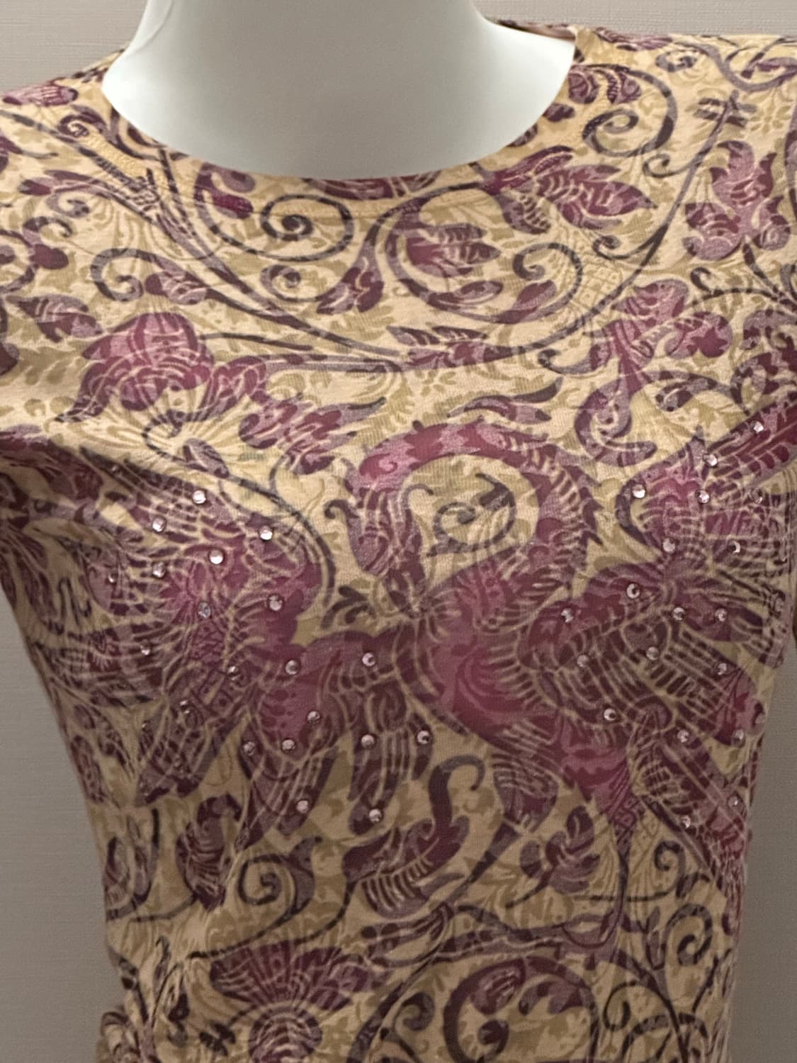 고딕 트라이벌 패턴 빈티지 타투 롱슬리브 상품이미지4