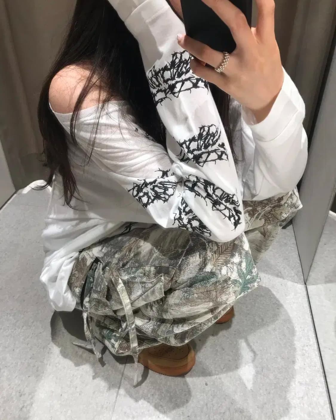 스키즘인듀싱 리얼트리 카고팬츠 브라운 상품이미지2