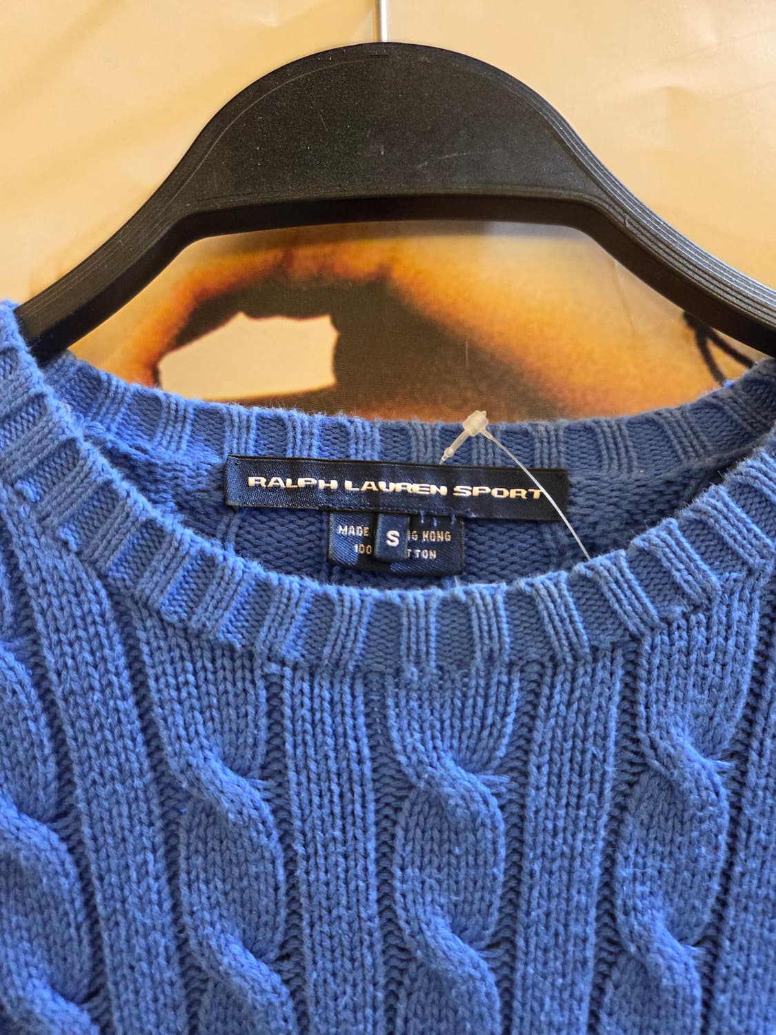 POLO 폴로 블루케이블니트 상품이미지5