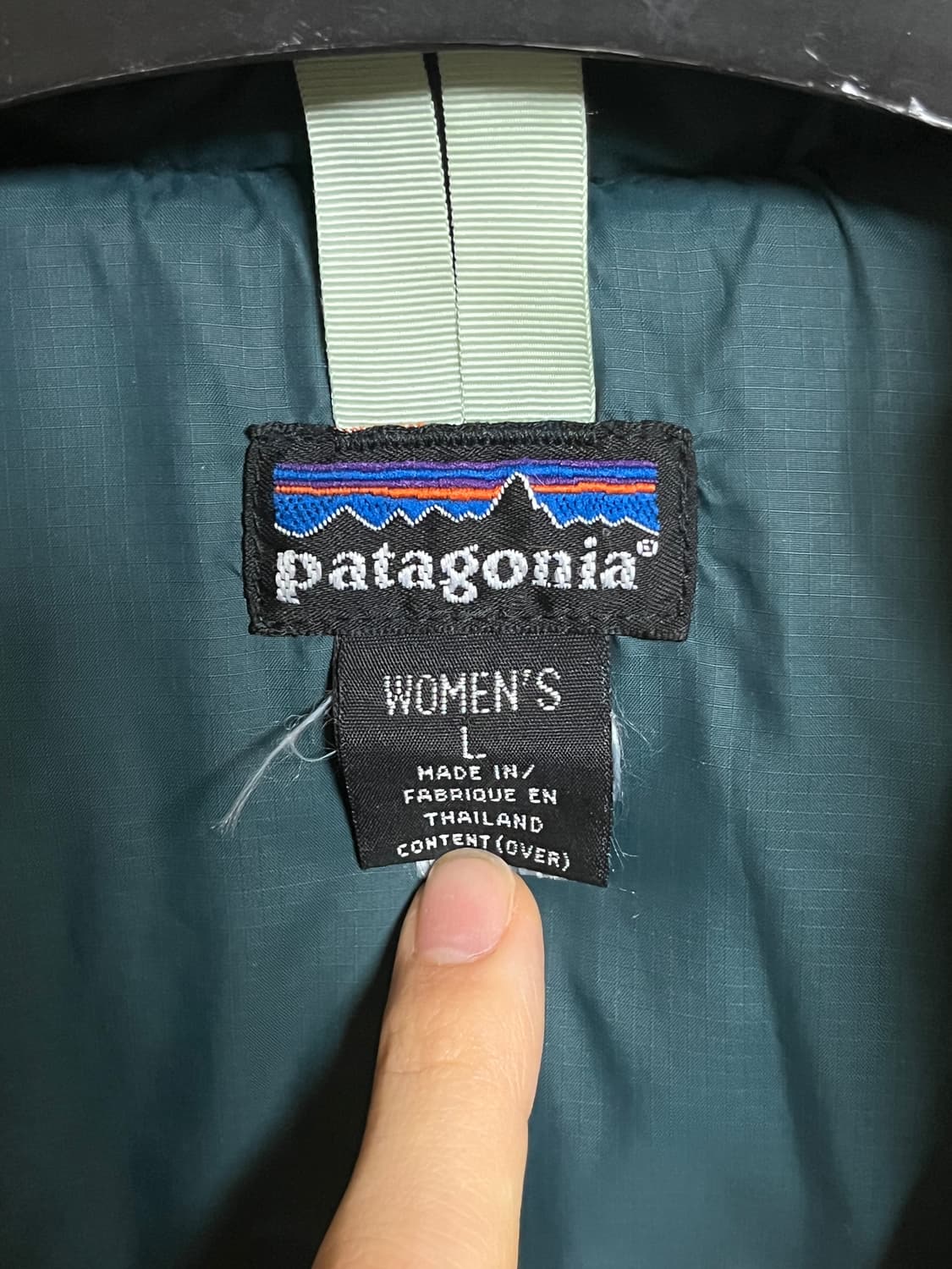 2000s Patagonia hooded puffer L 상품이미지9