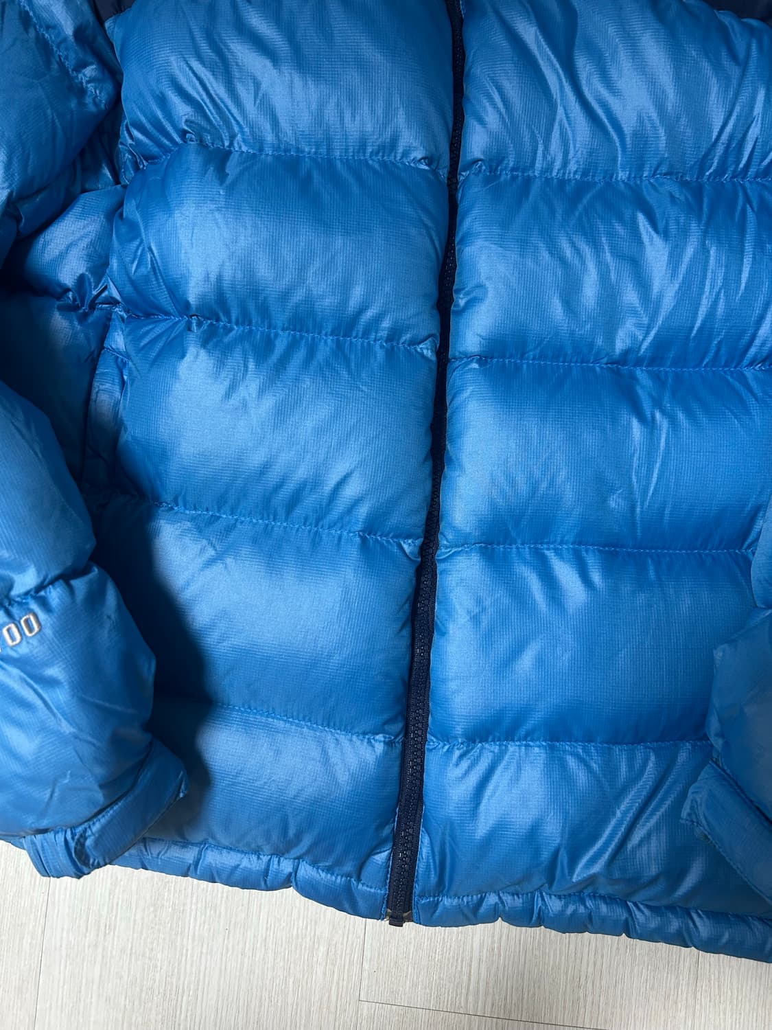 노스페이스 눕시 패딩 블루 M 상품이미지3