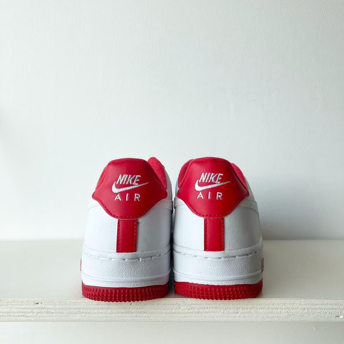나이키 에어포스 1 로우 ‘화이트/레드’ 상품이미지6