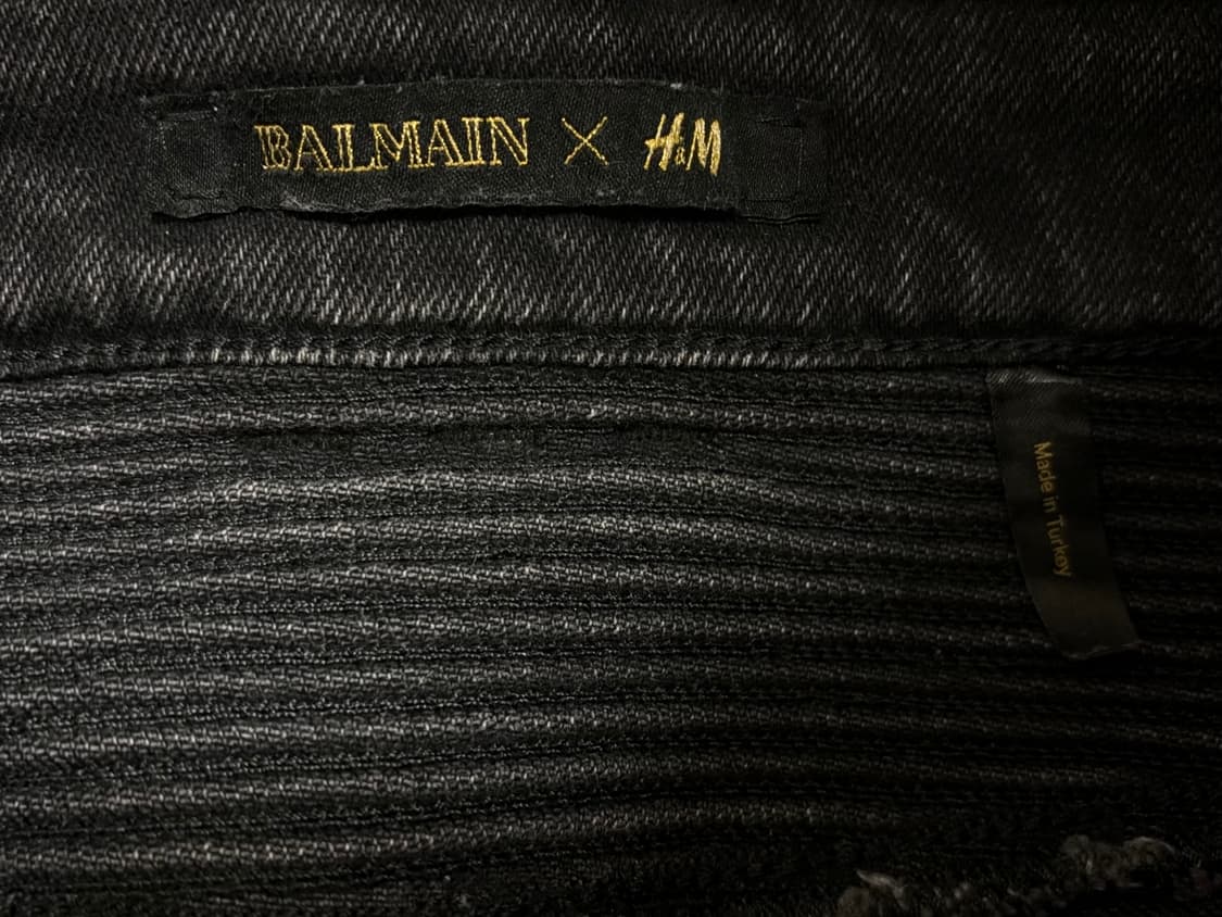 발망 h&m 코팅 바이커진 상품이미지4