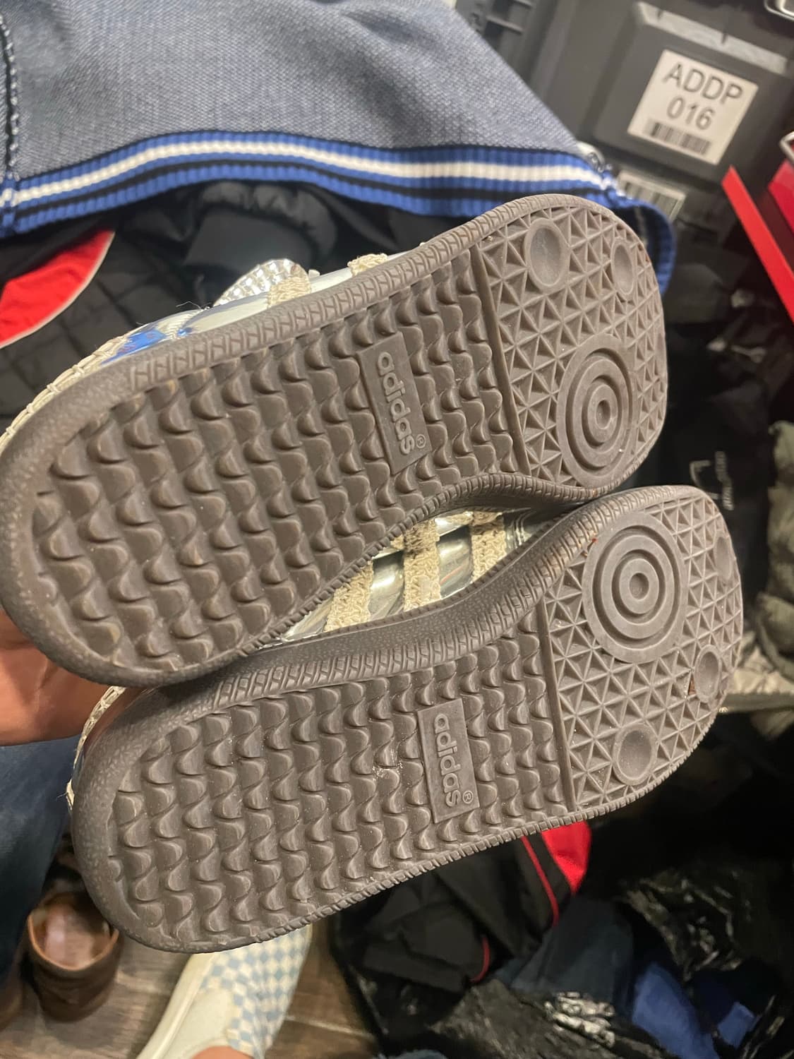 아디다스 웨일즈보너 삼바 실버 운동화245 상품이미지5