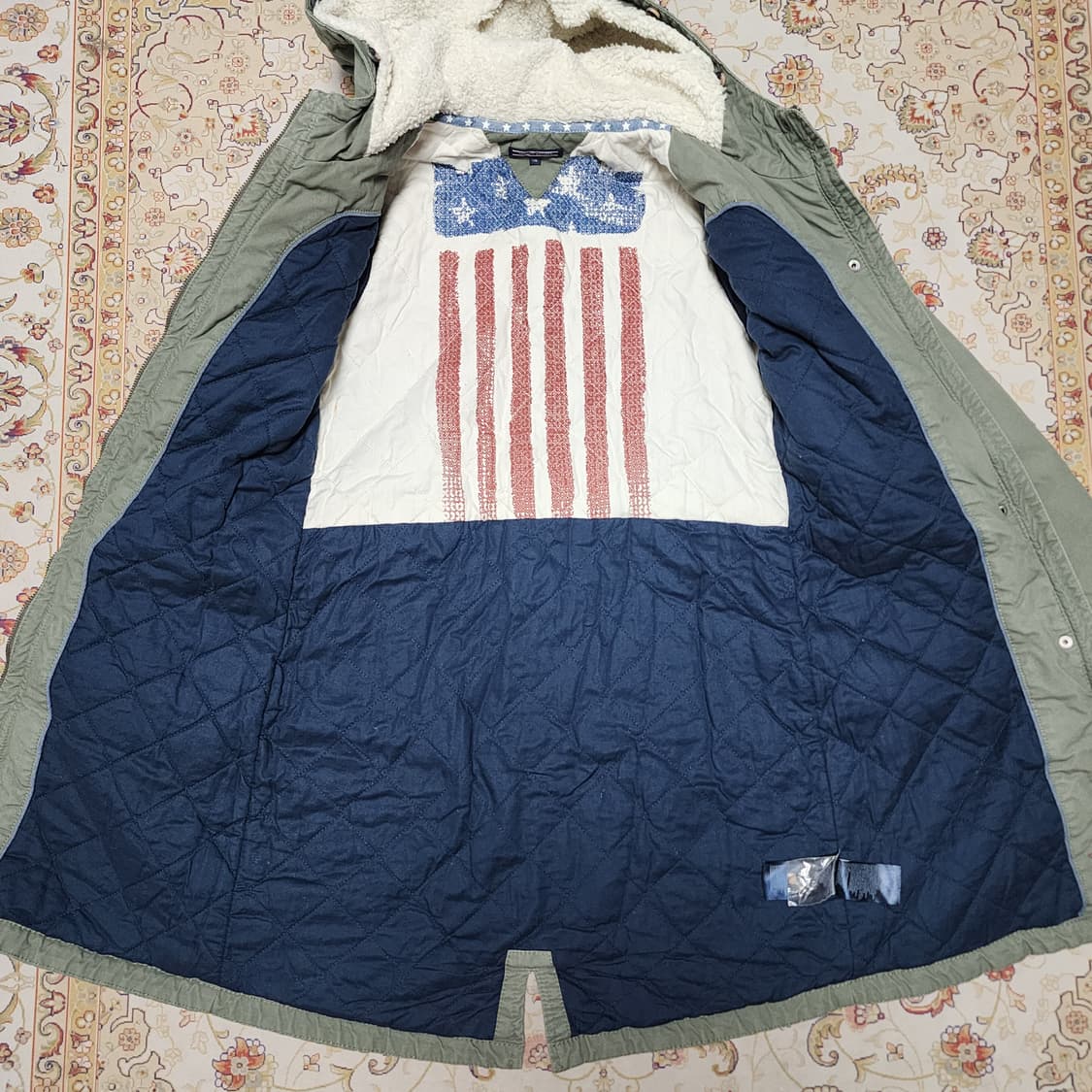 성인 여성 가능) 타미힐피거 누빔 야상
176 상품이미지6