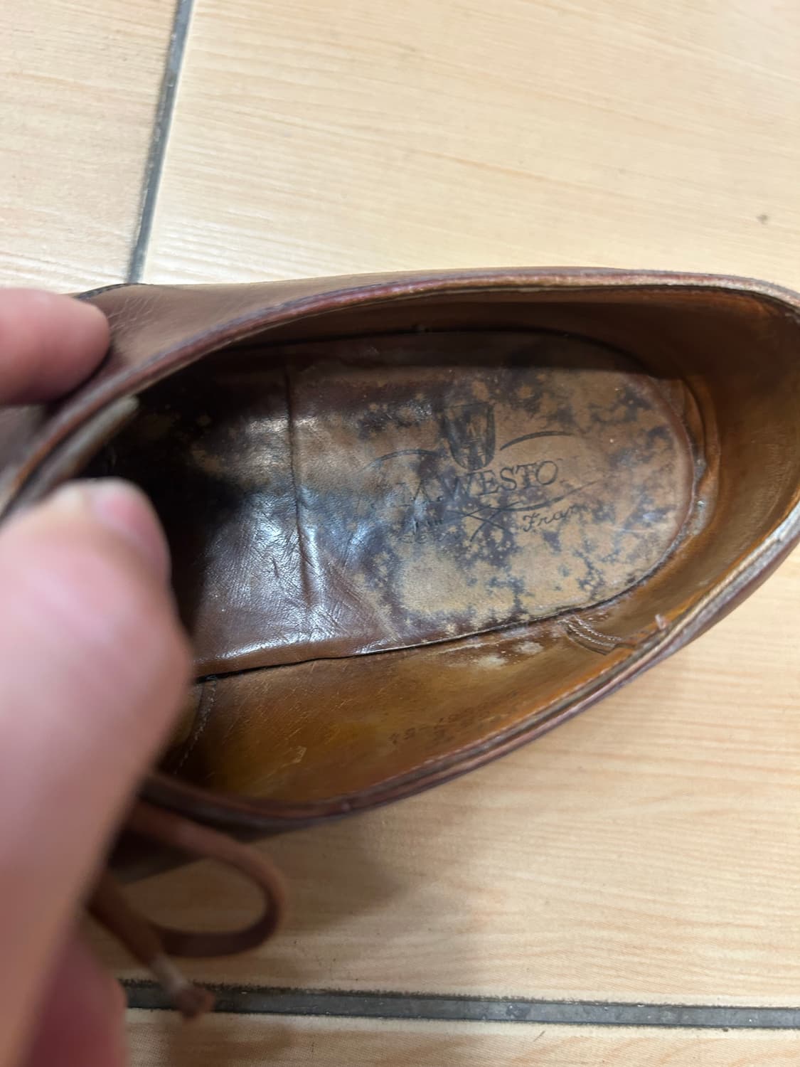 Old J.M Weston 웨스통 더비슈즈 상품이미지9