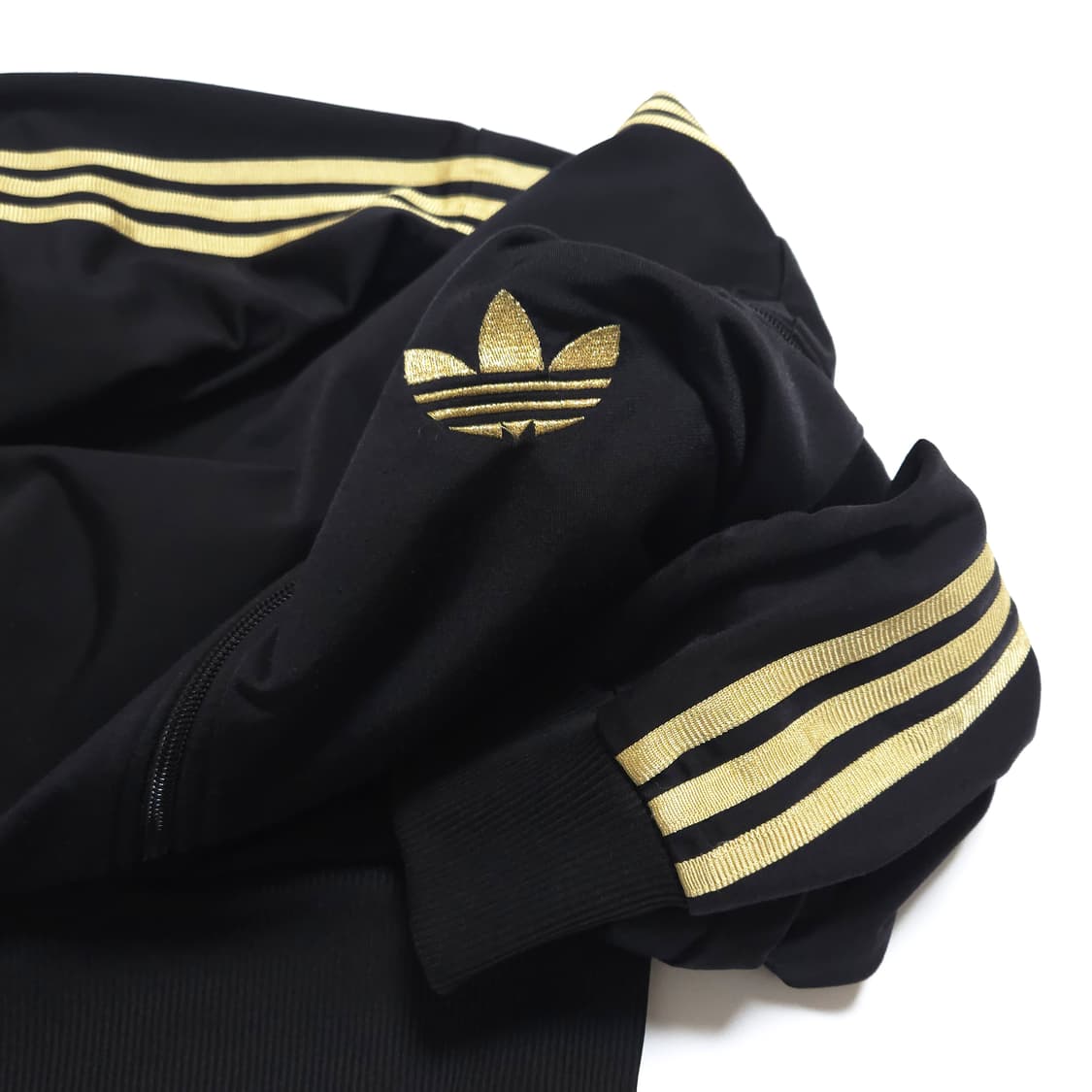 아디다스 대장급 파이어버드 트랙탑 져지 자켓 블랙골드 상품이미지4