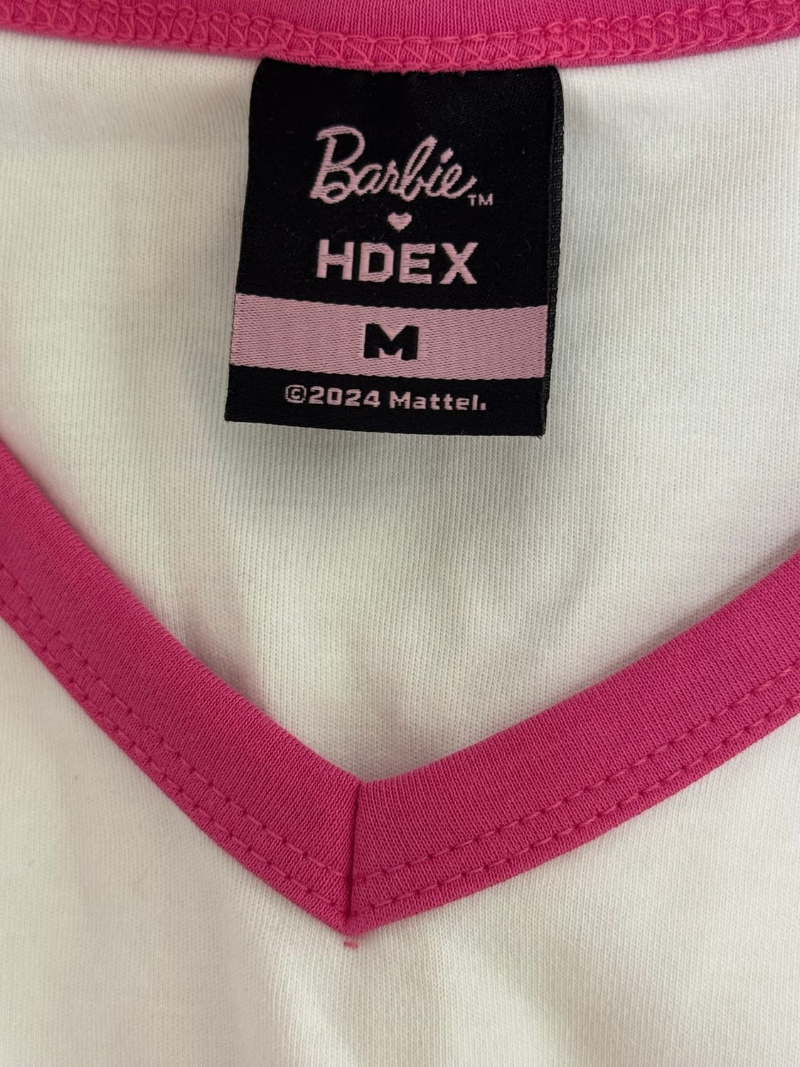 Hdex X barbie Short-Sleeve Crop Top 상품이미지5