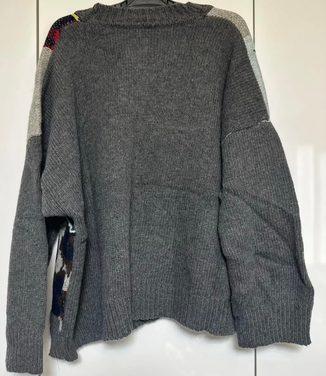 비비안웨스트우드 레드라벨 일본판 패치워크 울가디건남여공용 상품이미지5