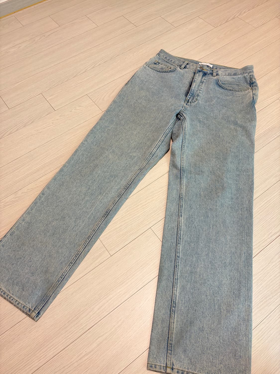 아영상사 연청 와이드 스트레이트 데님  M(30인치) 상품이미지1