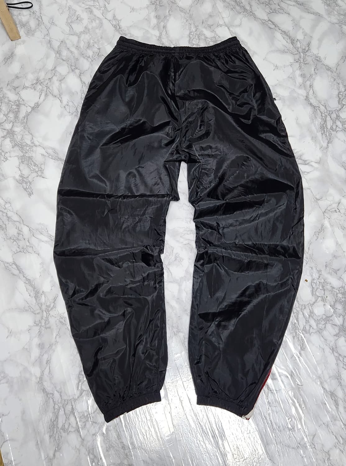 아디다스 삼선 벌룬 블랙 트랙팬츠 바람막이 조거 바지 상품이미지4