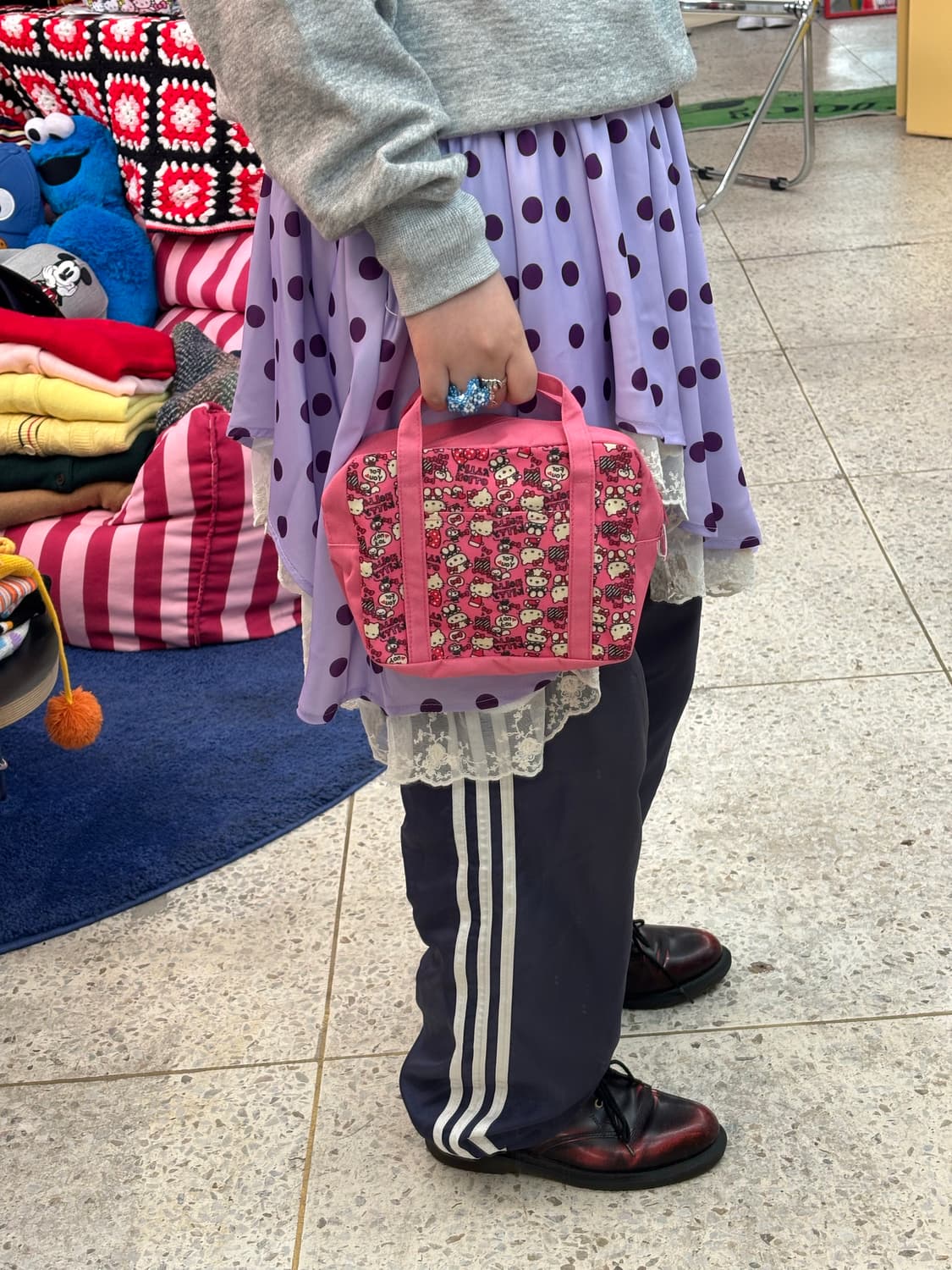 Vintage Pink Hello Kitty Bag 상품이미지6