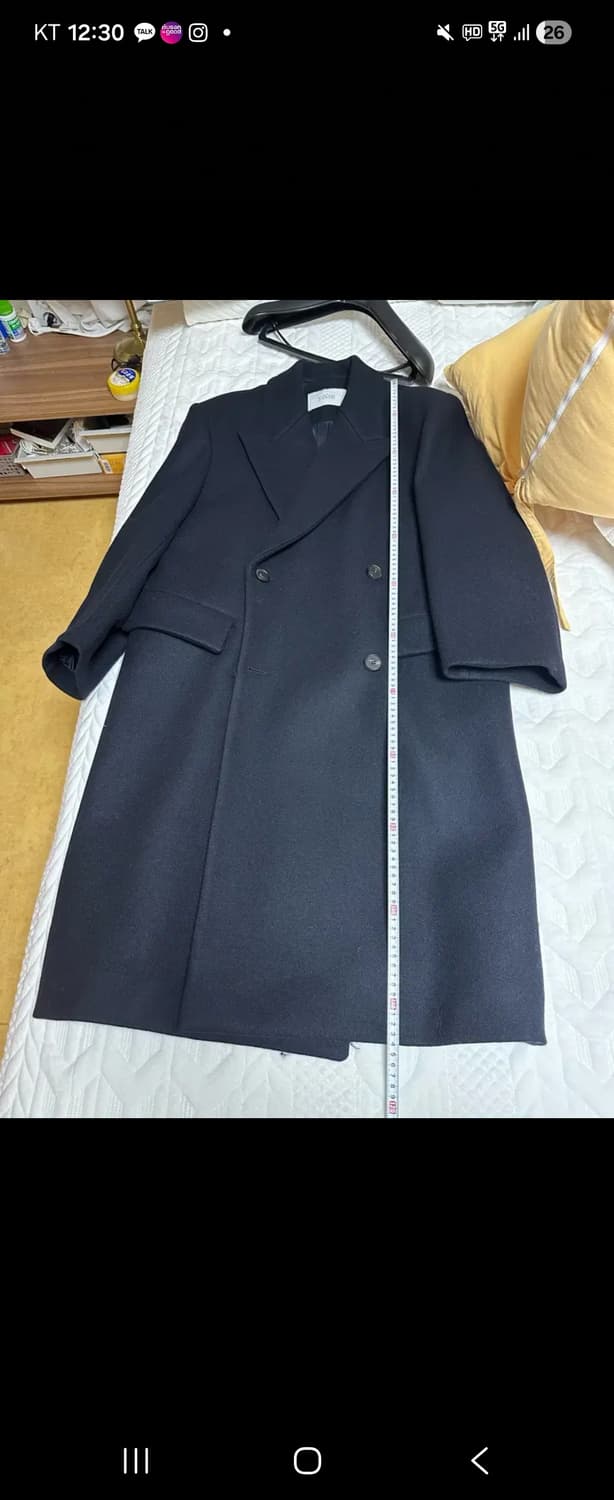 Yiyae 더블코트 M 다크네이비색상 상품이미지3