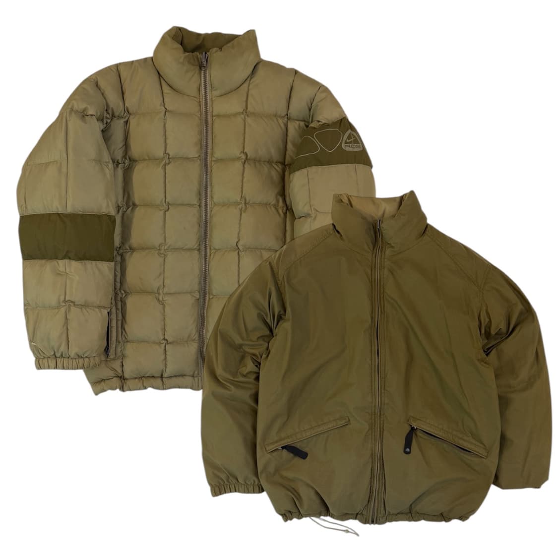 00s 나이키 ACG 아카이브 리버시블 다운 패딩 카키 상품이미지1