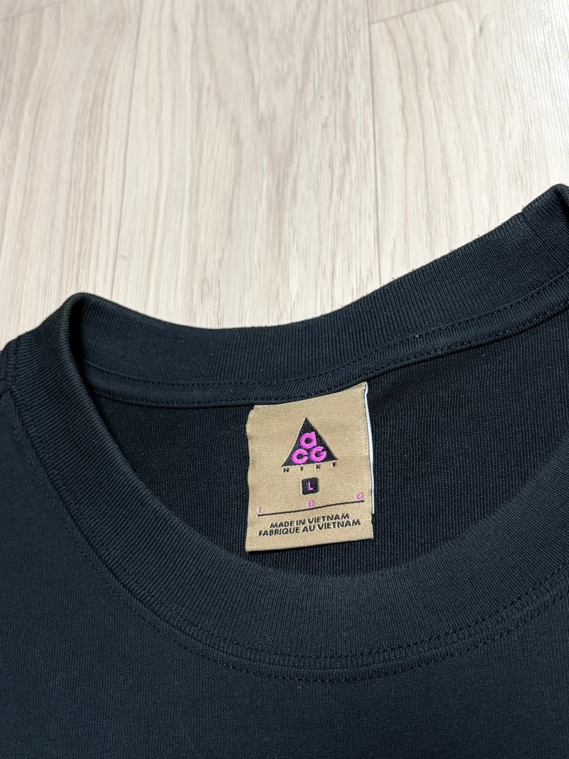 [L] 나이키 ACG 써클 롱슬리브 긴팔 티셔츠 DH3329-010 상품이미지7