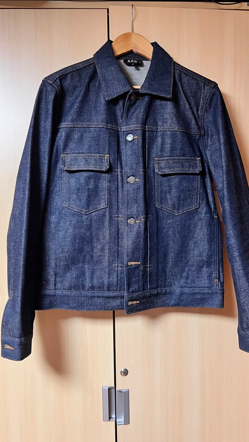 [M]아페쎄 apc 데님 자켓 워크블루 상품이미지2