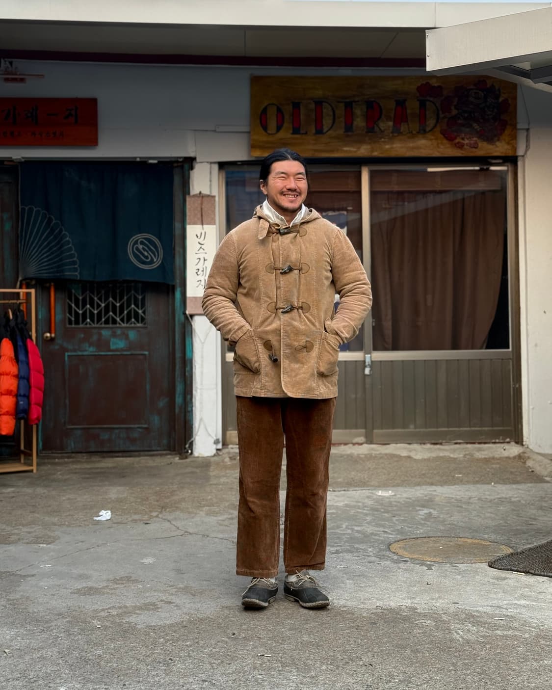 로렌 진 컴퍼니 코듀로이 더플코트 M 상품이미지7