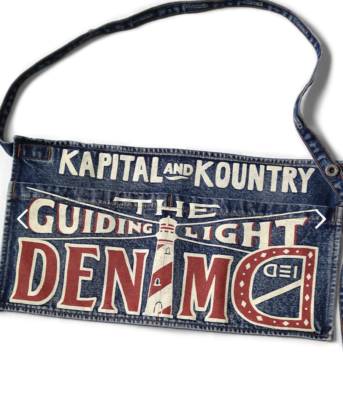 캐피탈 데님 앞치마 상품이미지1