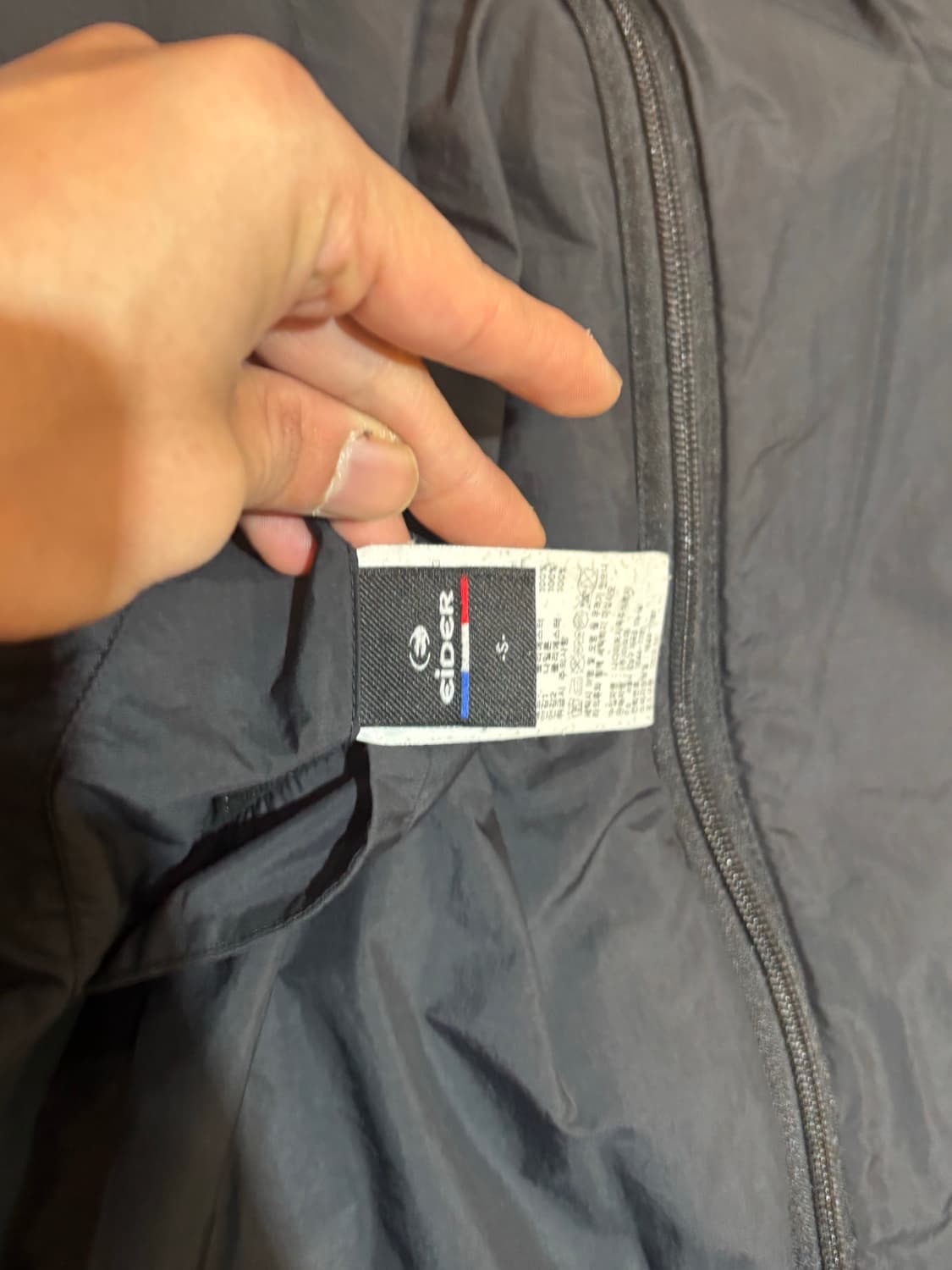 아이더 리버시블 롱 뽀글이 후리스 플리스 자켓 S 상품이미지6