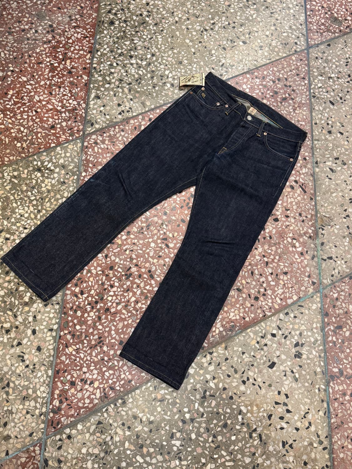 RRL Slim Fit 셀비지 데님 (30) 상품이미지4