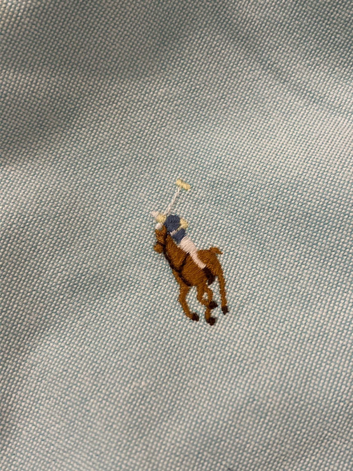 폴로 랄프로렌 슬림핏 셔츠 스카이블루  #csz2827 상품이미지3