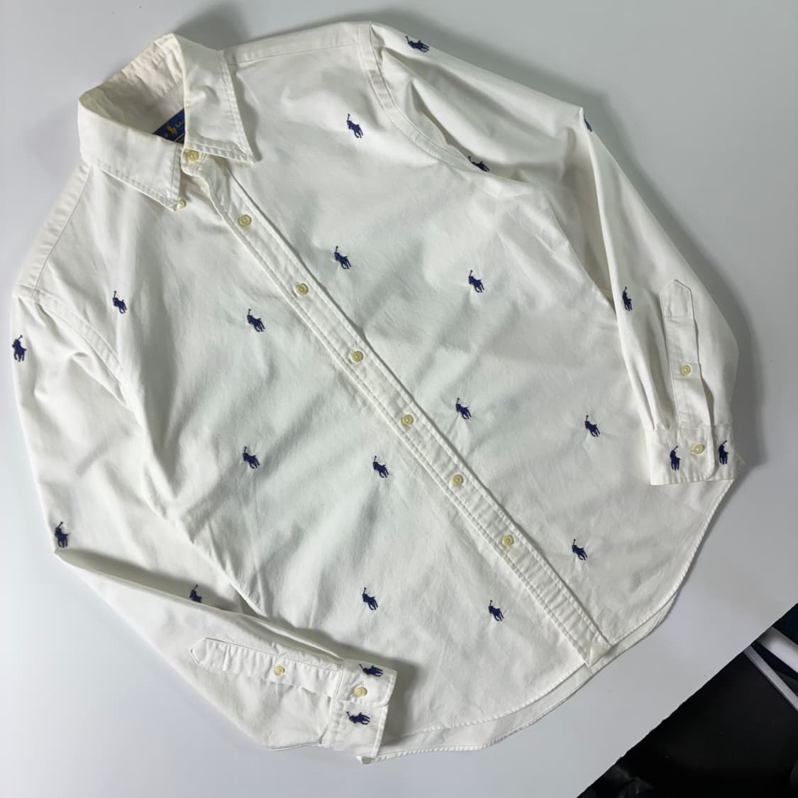 Polo 폴로 랄프로렌 신형 멀티포니 화이트 옥스포드 셔츠 상품이미지2