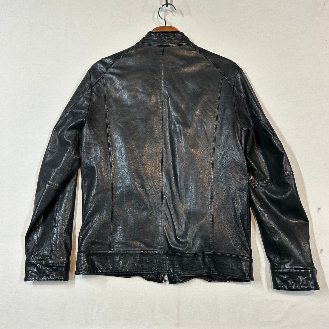 M) AND Z 앤드지 싱글 라이더 양가죽 램스킨 레더 자켓 상품이미지6