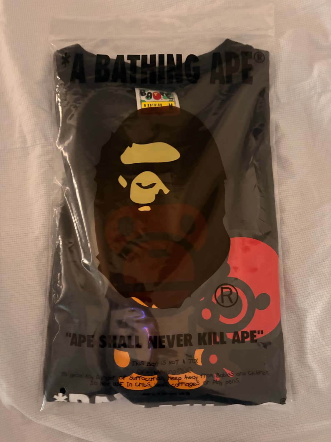 베이프 베이비 마일로 티셔츠 상품이미지2