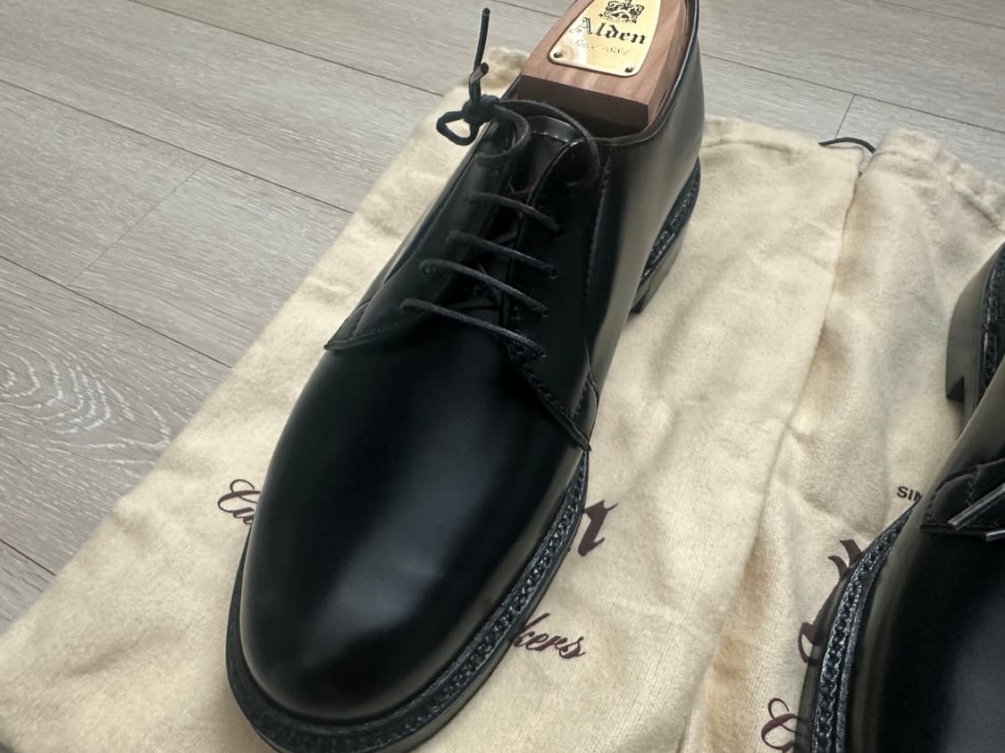 알든 9901(코도반 블랙) 미착용상품 7.5E  상품이미지2