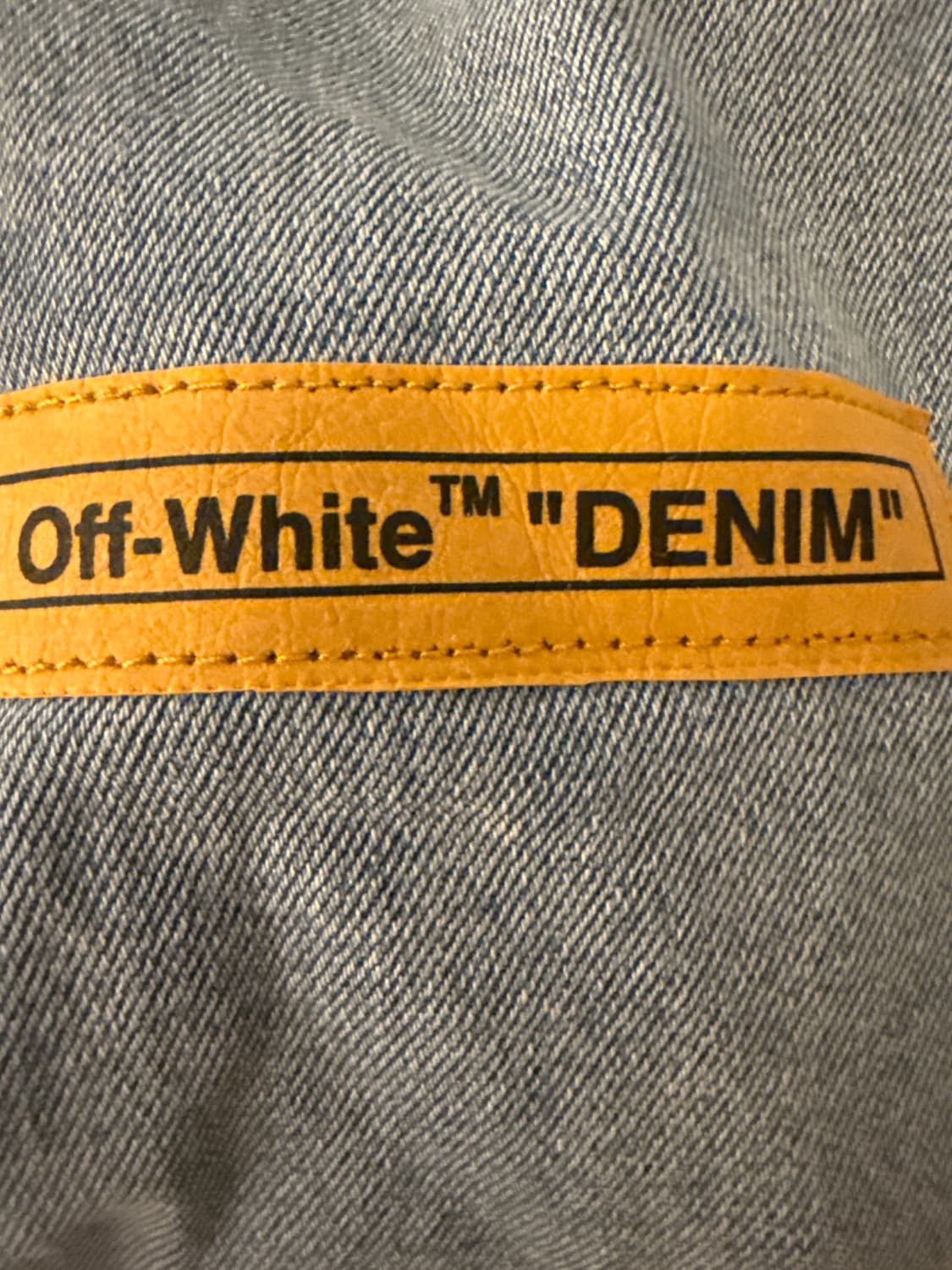 오프화이트 Off-White 연청 데님 청바지 S 33 상품이미지10
