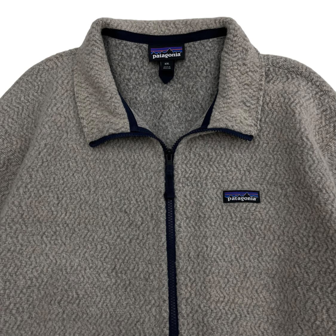 파타고니아 백멜란지 플리스 니트 집업 2XL 상품이미지5